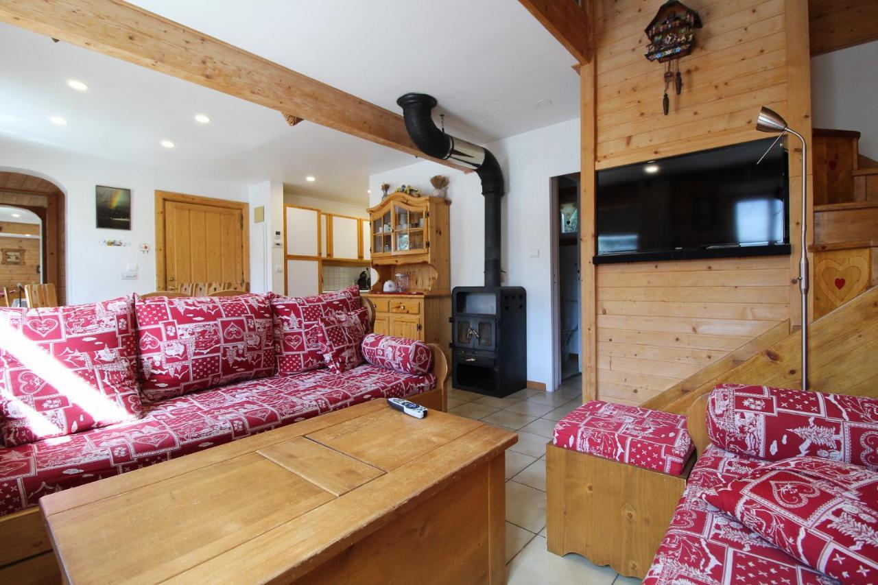 Villa Charming 4-Bed Chalet, Mountain Views, Double Garage, Ev Point Flaine Exterior foto