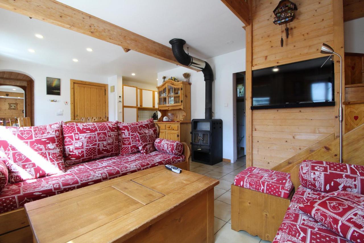 Villa Charming 4-Bed Chalet, Mountain Views, Double Garage, Ev Point Flaine Exterior foto