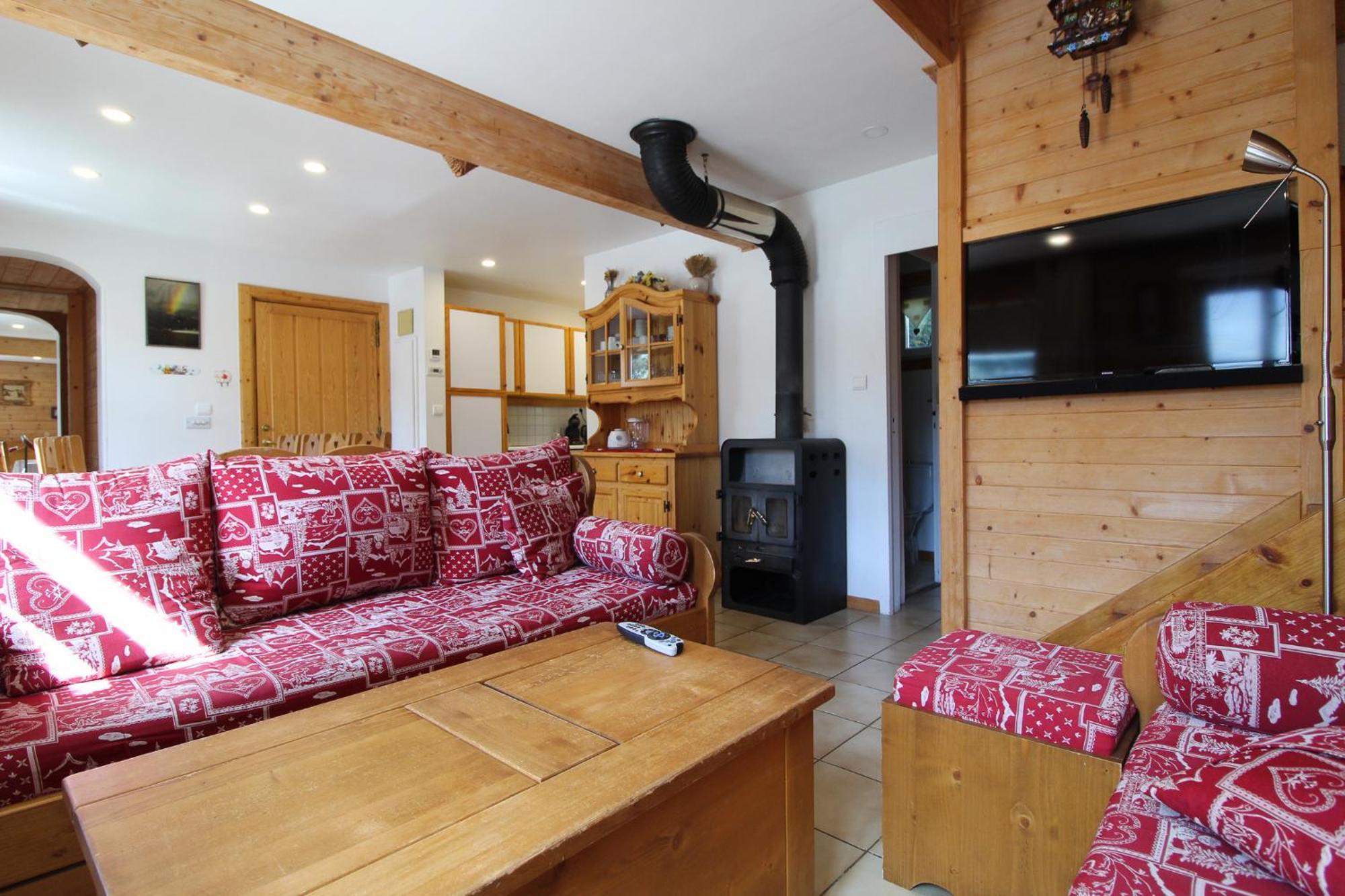 Villa Charming 4-Bed Chalet, Mountain Views, Double Garage, Ev Point Flaine Exterior foto